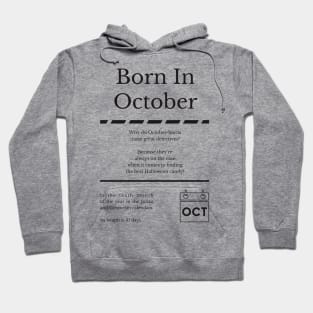 Born in October Hoodie